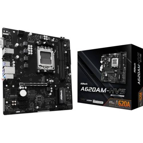 ASRock A620AM-HVS                AM5 mATX HDMI          DDR5