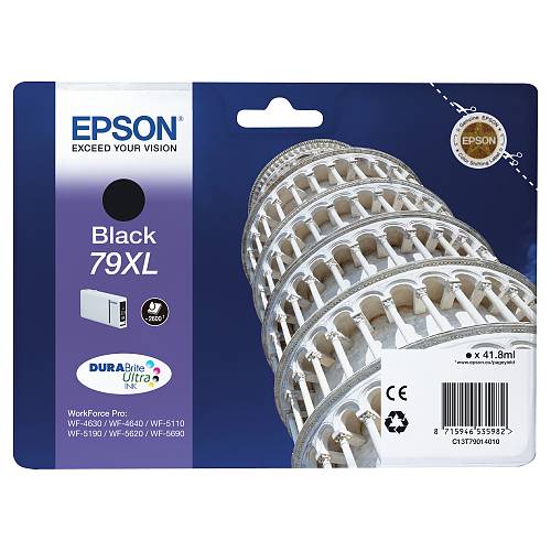 Epson Tinte 79 black XL T7901