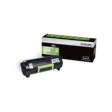 Lexmark 502, Toner cartridge black 1500pages (50F2000)