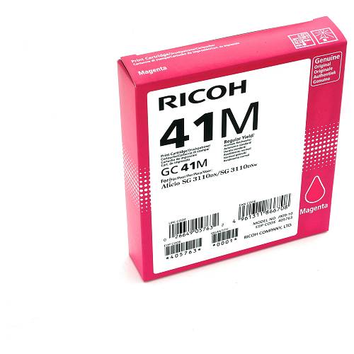 Ricoh Magenta original ink cartridge for Ricoh SG 3110, SG 3120, Aficio SG 3100, SG 3110, SG 7100
