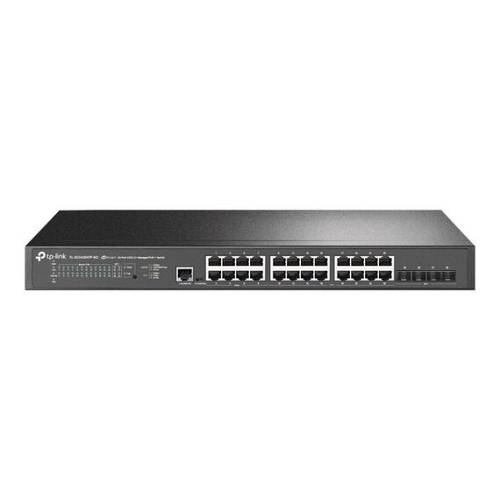 Tp-link Switch 24PORTS 2.5gb Poe Lan Ports, 4 10GE Sfp+ Ports, 500W, Managed, Qos, L2+, Vlan, Rackmount, Uk Plug