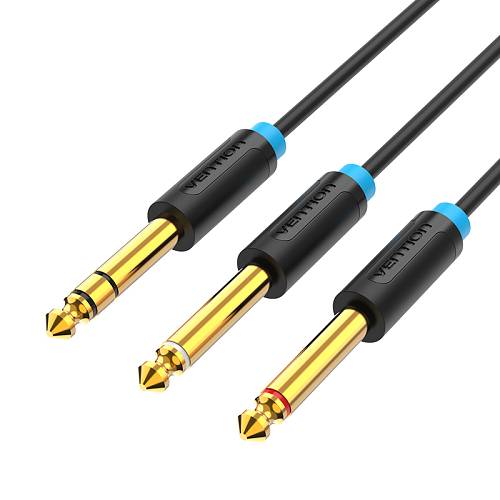Vention AUDIO 3.5mm 4-pin to 3RCA AV Cable 1.5m VAB-R07-B150