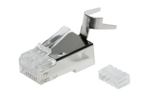 Solarix CAT6A/CAT7 RJ45 Ethernet Plug Shielded Per Piece