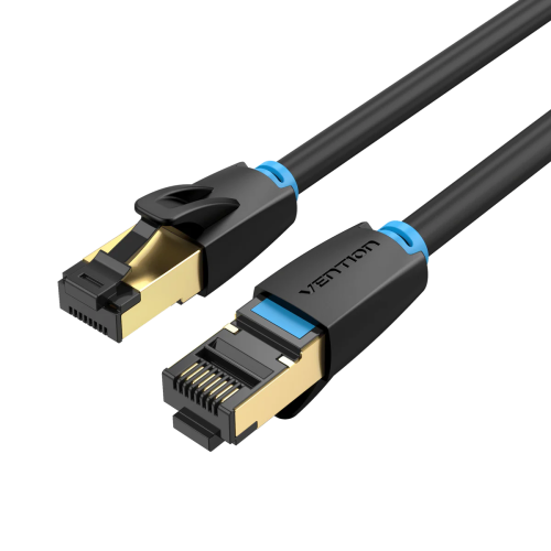 Vention NETWORK Cable CAT8 SFTP 2.0m Black IKABH