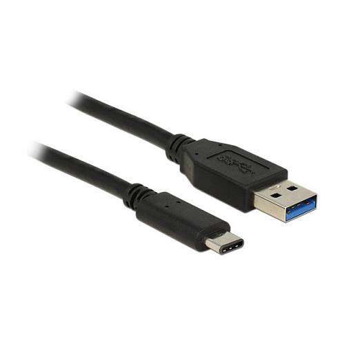 USB3.1 USB Typ-A Stecker > USB Type-C™ Stecker 1.0 m schwarz Delock