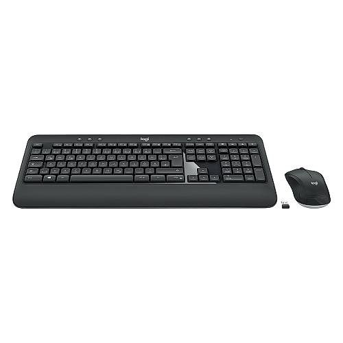 Logitech MK540 Advanced Wireless Combo Black QWERTZ DE
