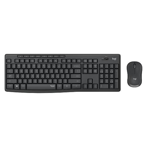 Logitech MK295 Silent Wireless Combo Black QWERTZ DE