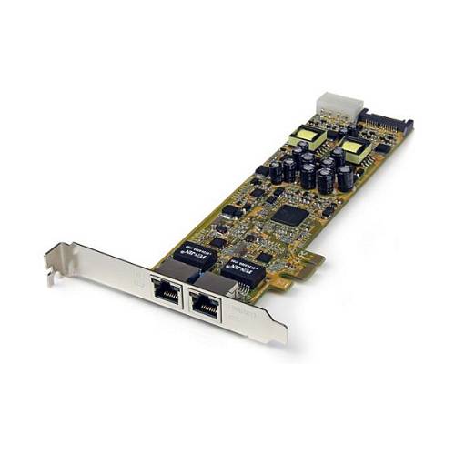 StarTech.com Dual Port PCI Express Gigabit Netzwerkkarte