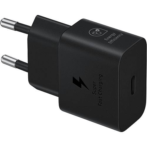 Samsung Schnellladegerät 25W Netzteil inkl. Datenkabel USB Type-C black