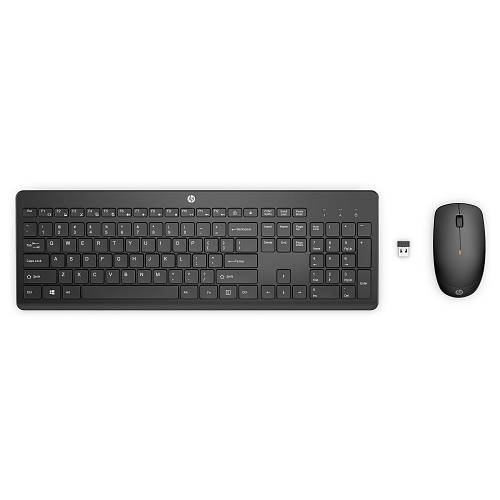 HP 235 Tastatur und Maus Set Combo Wireless black QWERTY