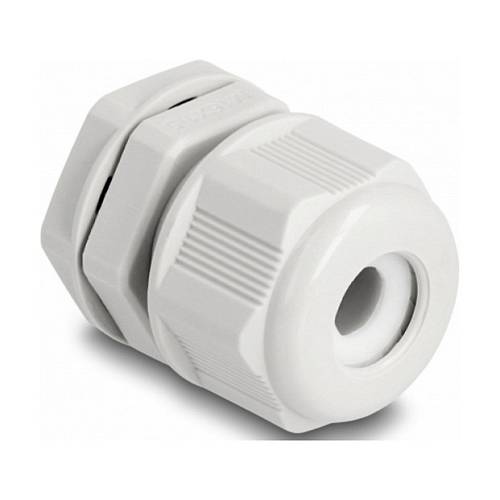 Delock EX-Kabelverschraubung M16 grau 2 Stück