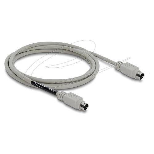 Delock PS/2 Kabel Stecker zu Stecker 1.8 m