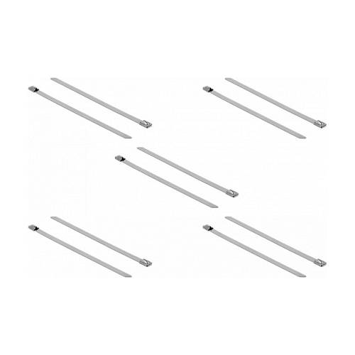 Delock Edelstahlkabelbinder L 300 x B 7.9 mm 10 Stück