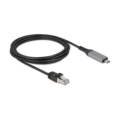 Delock USB LAN Kabel USB Type-C™ zu RJ45 Gigabit Ethernet 3 m