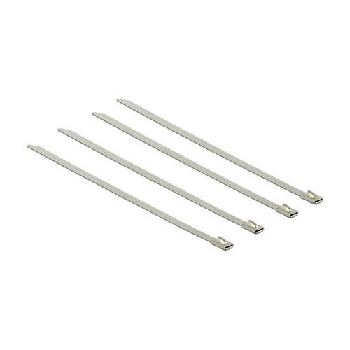 Delock Edelstahlkabelbinder L 150 x B 4.6 mm 20 Stück