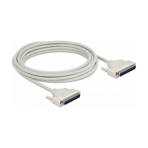Delock Serielles Kabel D-Sub 37 Stecker zu Stecker 5 m