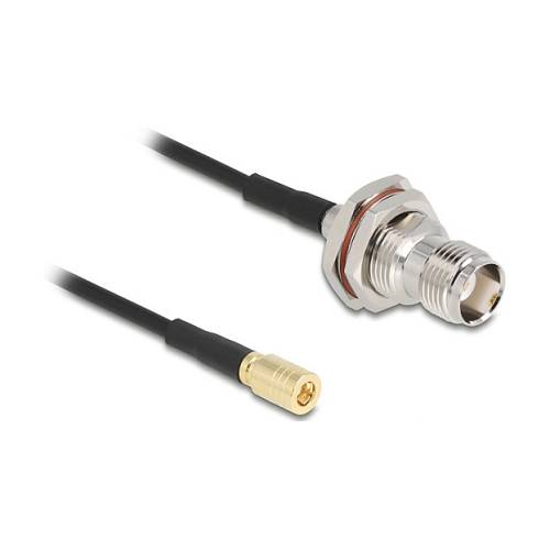 Delock Antennenkabel TNC Buchse zu SMB Stecker RG-174 20 cm