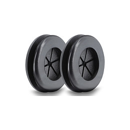 Delock Gummi Kabeldurchführung rund Ø 20 mm schwarz 2 Stück