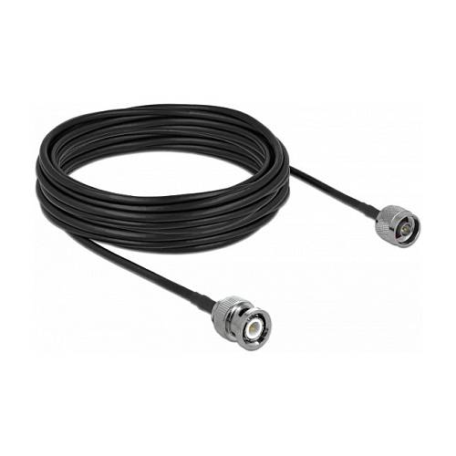Delock Antennenkabel N Stecker zu BNC Stecker LMR195 10 m