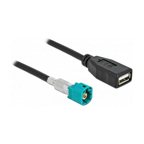 Delock Kabel HSD Z Stecker zu USB 2.0 Typ-A Buchse 1 m Premium