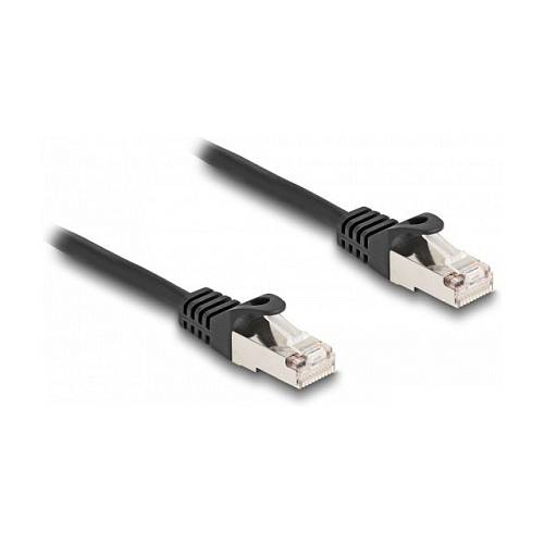 Delock Kabel RJ50 Stecker zu RJ50 Stecker F/UTP 0.25 m schwarz