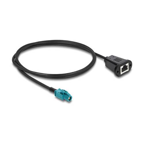 Delock Kabel HSD Z Buchse zu RJ45 Buchse 1 m