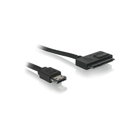 Delock Kabel Power Over eSATA > SATA 22 Pin 0.5 m