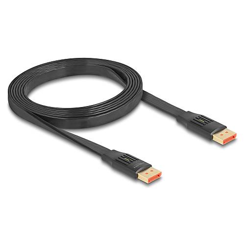 Delock DisplayPort Flachbandkabel 8K 60 Hz 2 m