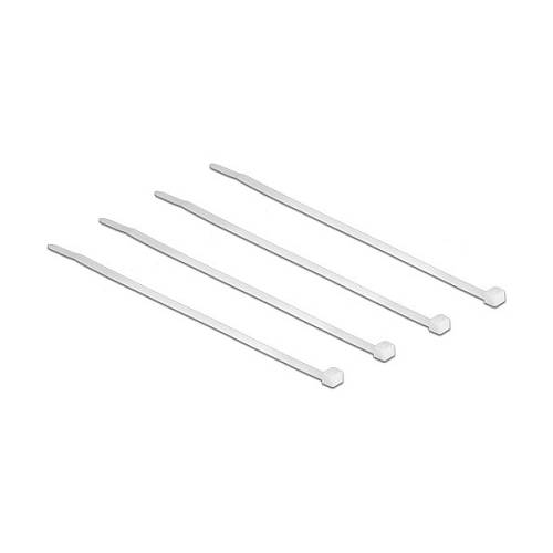 Delock Kabelbinder transparent L 100 x B 2.5 mm 100 Stück