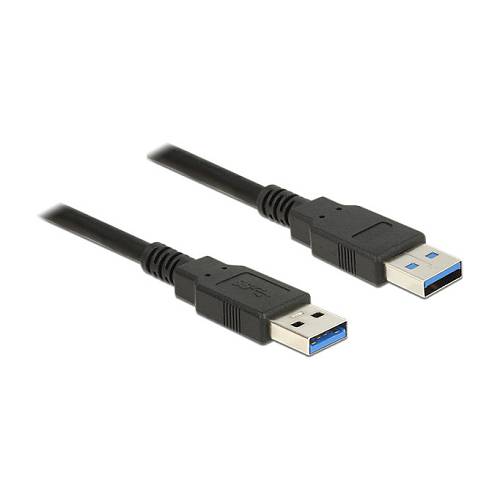 Delock USB 5 Gbps Kabel Typ-A Stecker zu Typ-A Stecker 3 m schwarz