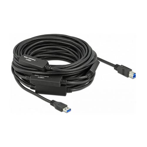 Delock USB 5 Gbps Aktives Kabel USB Typ-A zu USB Typ-B 20 m