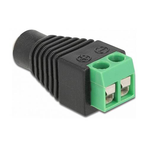 Delock Adapter DC 1.35 x 3.5 mm Buchse > Terminalblock 2 Pin