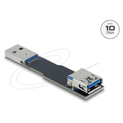 Delock USB 10 Gbps Adapter USB Typ-A Buchse zu Stecker gerade