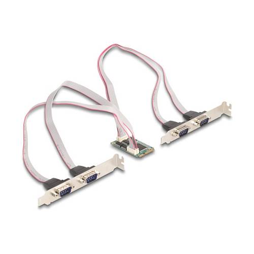 Mini PCIe I/O full size 4 x Seriell RS-232