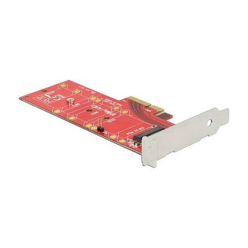 PCI Express x4 Karte > 1 x intern NVMe M.2 Key M 110 mm mit Kühlkörper - Low Profile Formfaktor