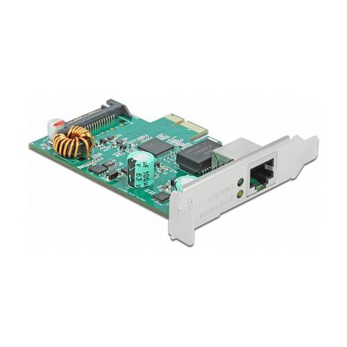 PCI Express x1 Netzwerkkarte 2.5 Gigabit LAN 1 x RJ45 mit PoE+ RTL8125