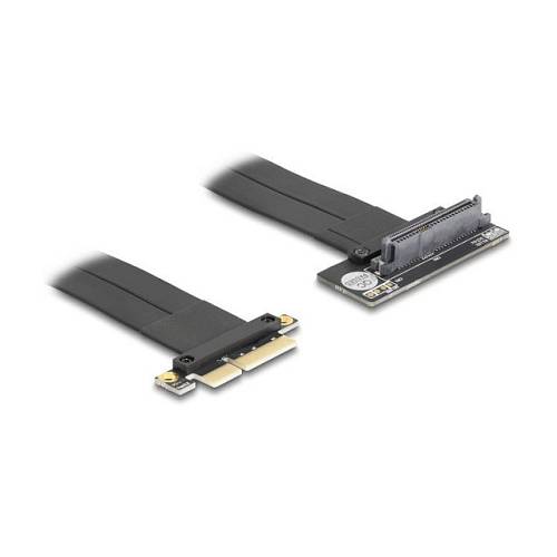 Riser Karte PCI Express 3.0 x4 Stecker zu U.2 SFF-8639 SSD Slot 90° gewinkelt mit Kabel 30 cm