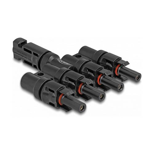 DL4 Solar Konnektor 1 x Stecker zu 4 x Buchse