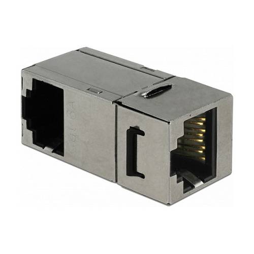 Keystone Modul RJ45 Buchse > RJ45 Buchse Cat.6 90°