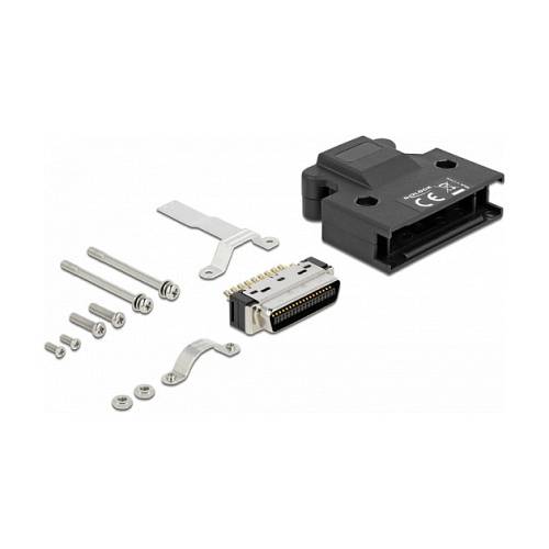 MDR Stecker 36 Pin Lötanschluss mit Gehäuse