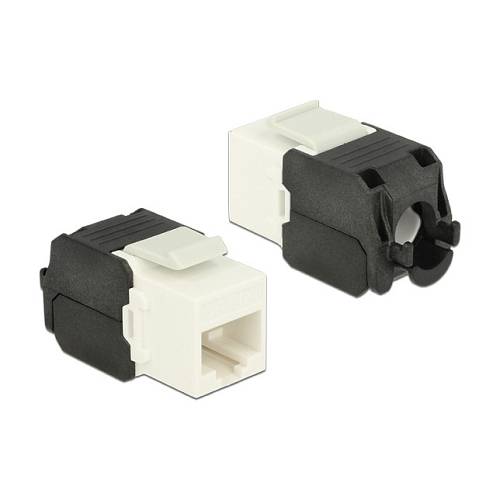 Keystone Modul RJ45 Buchse > LSA Cat.6A UTP weiß