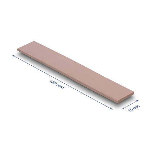 Wärmeleitpad 120 x 20 x 3 mm für M.2 Module 3.0 W/mK - Silikonfrei
