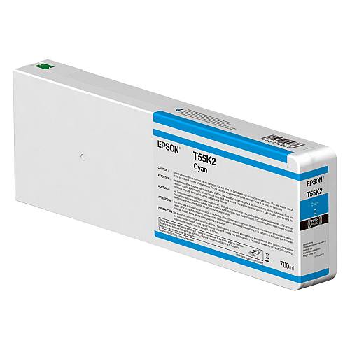 Epson Tintenpatrone UltraChrome HDX/HD cyan 700 ml T 55K2