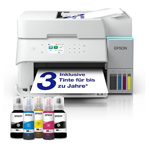 Epson EcoTank ET-3956 - Multifunktionsdrucker - Farbe - Tintenstrahl - ITS - A4/Letter (Medien)