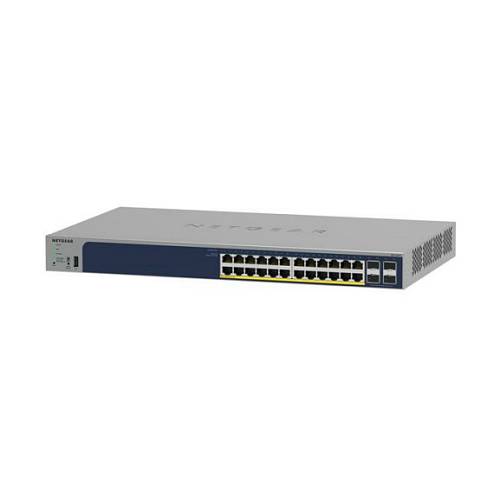 NETGEAR Smart GS752TPP - V3 - Switch - L3 Lite - Smart - 48 x 10/100/1000 (PoE+) + 4 x Gigabit SFP - an Rack montierbar - PoE+ (760 W)