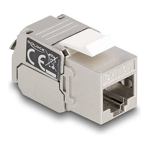 Keystone Modul RJ45 Buchse zu LSA Cat.6A mit LED