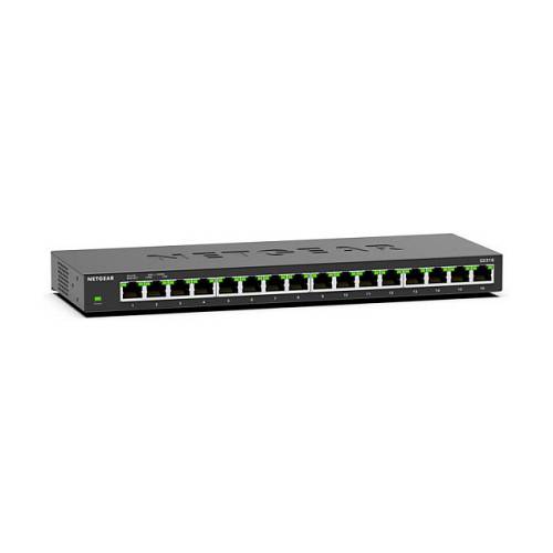 NETGEAR GS316v3 - Switch - unmanaged - 16 x 10/100/1000 - Desktop. wandmontierbar
