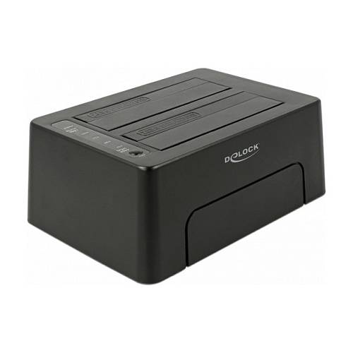 USB Type-C™ 10 Gbps Dockingstation für 2 x SATA HDD / SSD mit Klon Funktion