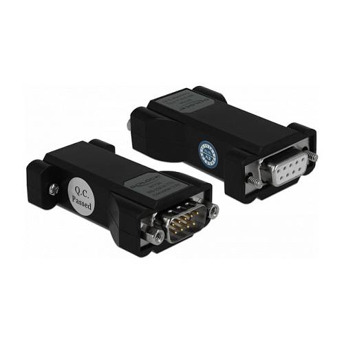 Konverter 1 x Seriell RS-232 DB9 Buchse zu 1 x Seriell LVTTL / LVCMOS 3.3 V DB9 Stecker mit ESD Schutz 3 kV und erweitertem Temperaturbereich