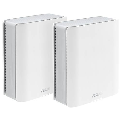 ASUS ZenWiFi BT8 WiFi 7 Mesh System 2er-Pack WLAN BE14000 Triband. 2x 2.5GbE + 2x 1GbE. Abdeckung bis zu 550 m²